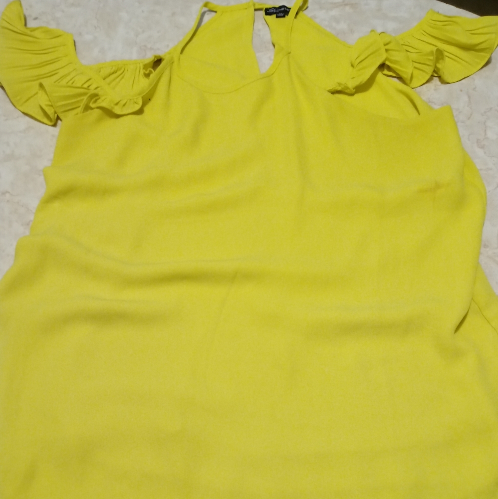 Yellow shinestar shirt
